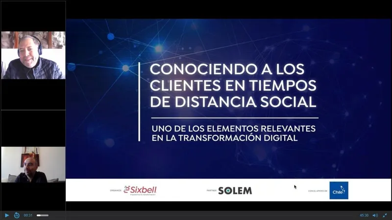 Continúa el ciclo de webinars sobre transformación digital para empresas de México, Colombia y Perú